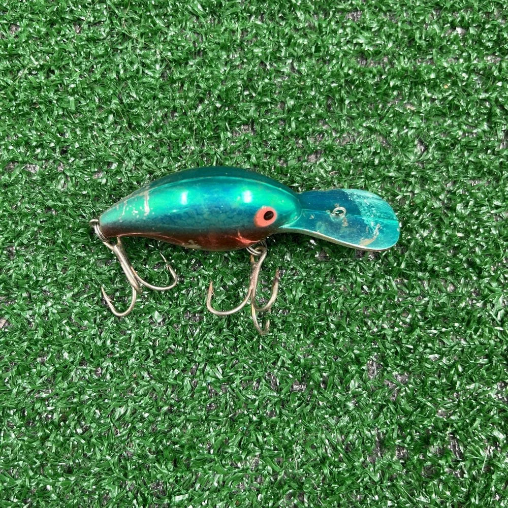 Vintage‎ Lot of 7 Fishing Lures Fred Arbogast Heddon Luxon & More See Pictures